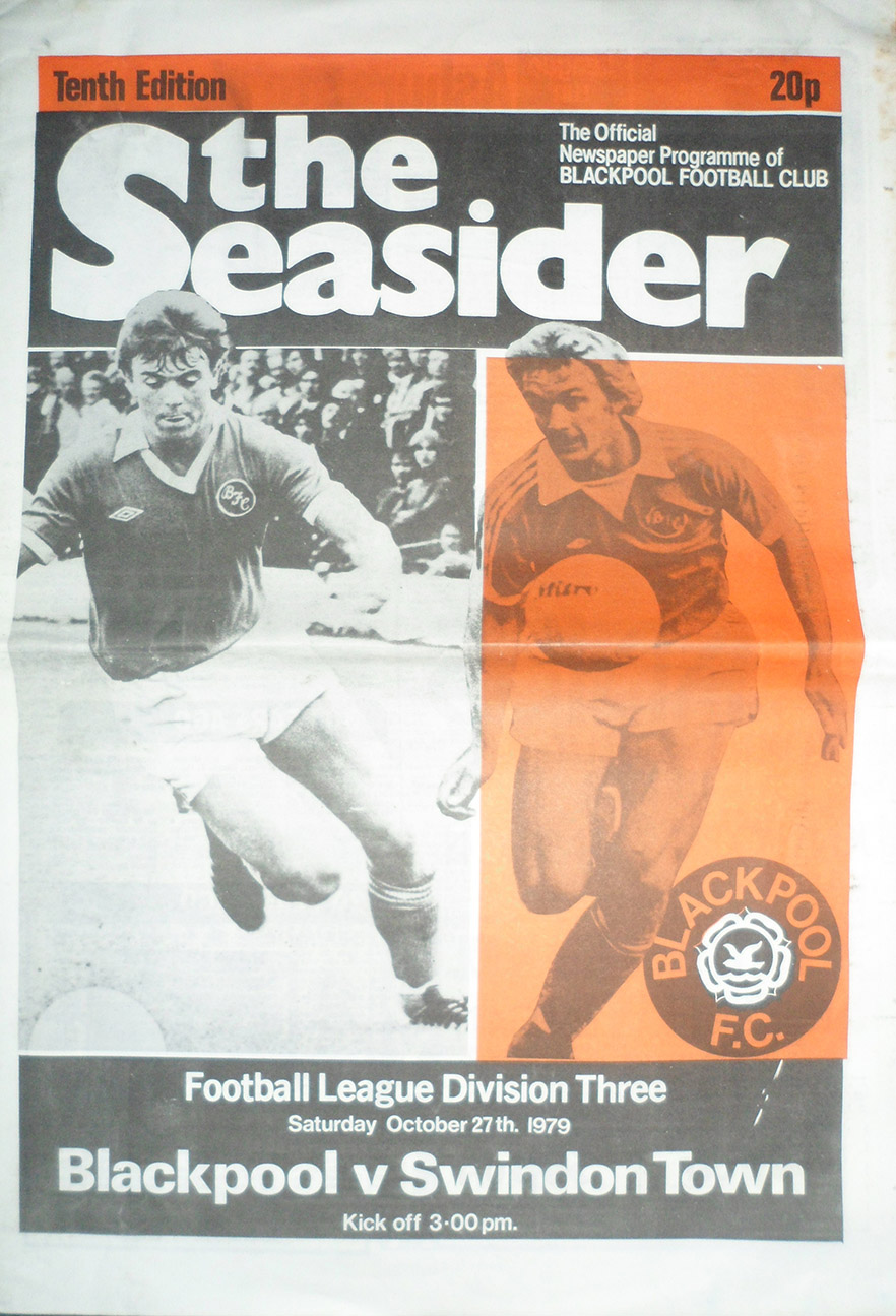 <b>Saturday, October 27, 1979</b><br />vs. Blackpool (Away)